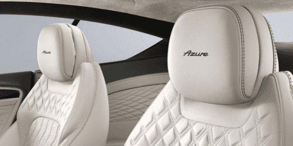 Interior shot of Continental GT Azure