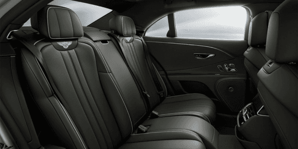 Rendering of back seat of flying spur