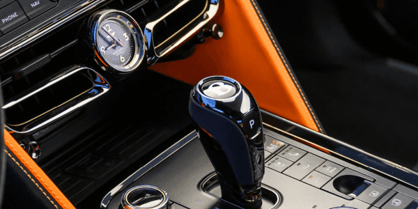 Pictured Flying Spur Speed gear selector