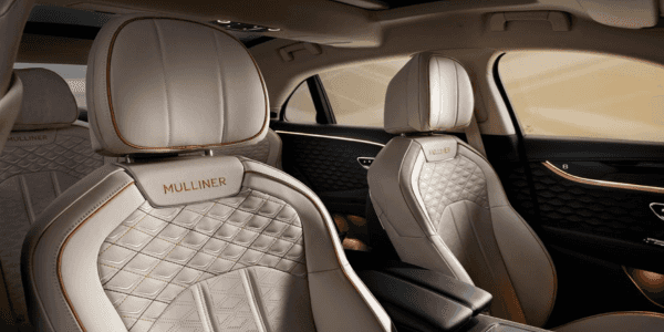 Rendering of Flying Spur Mulliner seats