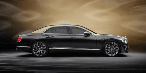 Side profile of Bentley Flying Spur Mulliner