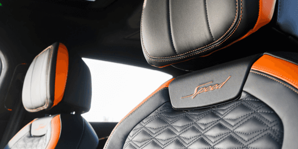Pictured Flying Spur Speed seats