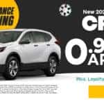New 2020 Honda CR-V with 0.9% APR for 60 months - Roswell, GA