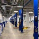 service center bays