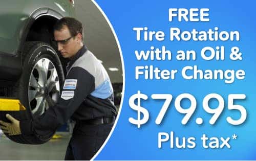 oil change and tire rotation