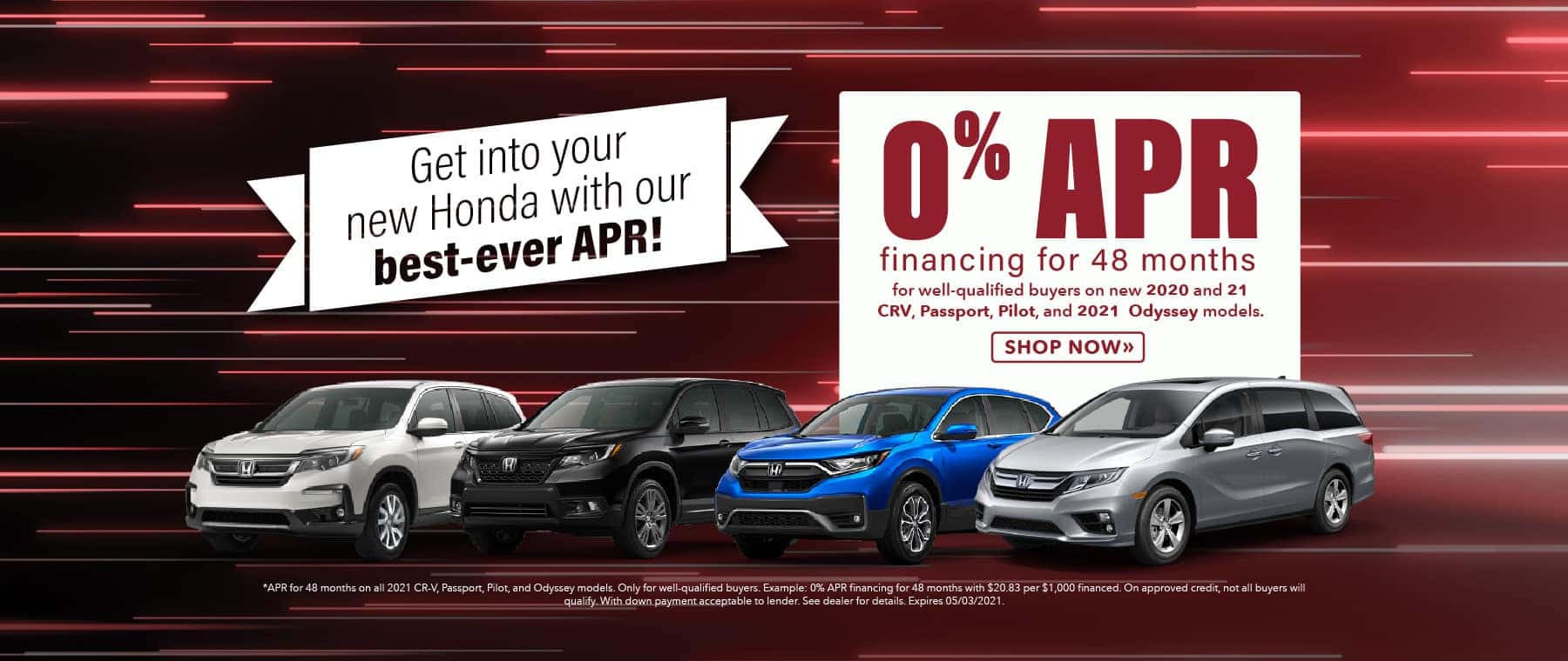 0% APR financing