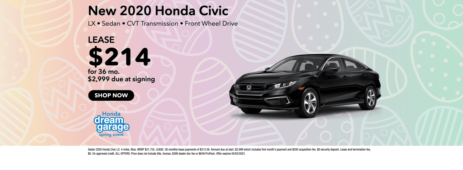 Honda of Great Falls_WF41867_website_2hgfc2f65lh572384_honda – bold – black – 1up_scatteredeggs_1800 x 663_2020_honda_civic_lx__1
