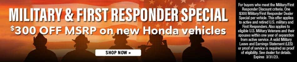 Military & First Responder Special