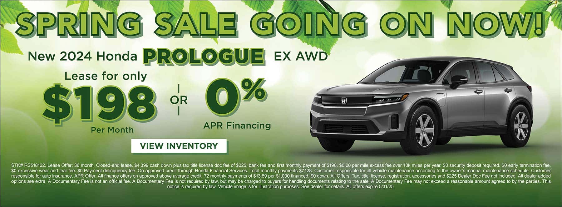 prologue offer