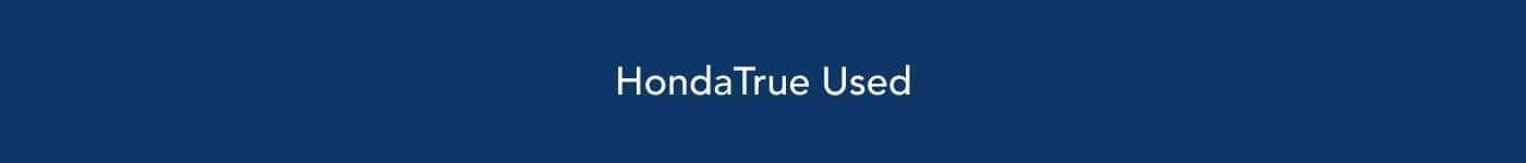 HondaTrue Used
