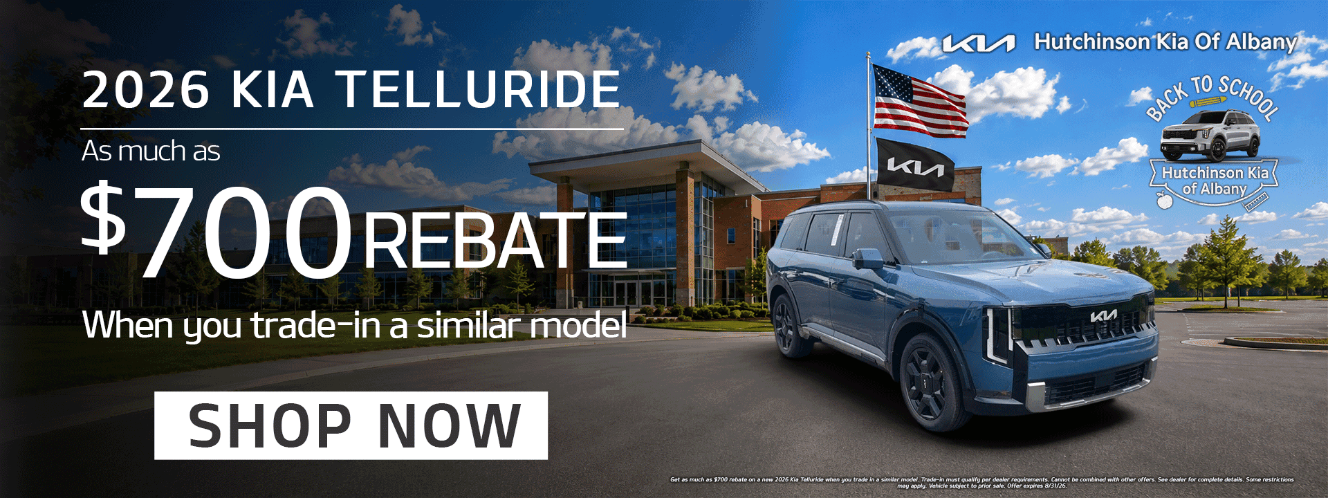2026 Telluride - $700 rebate