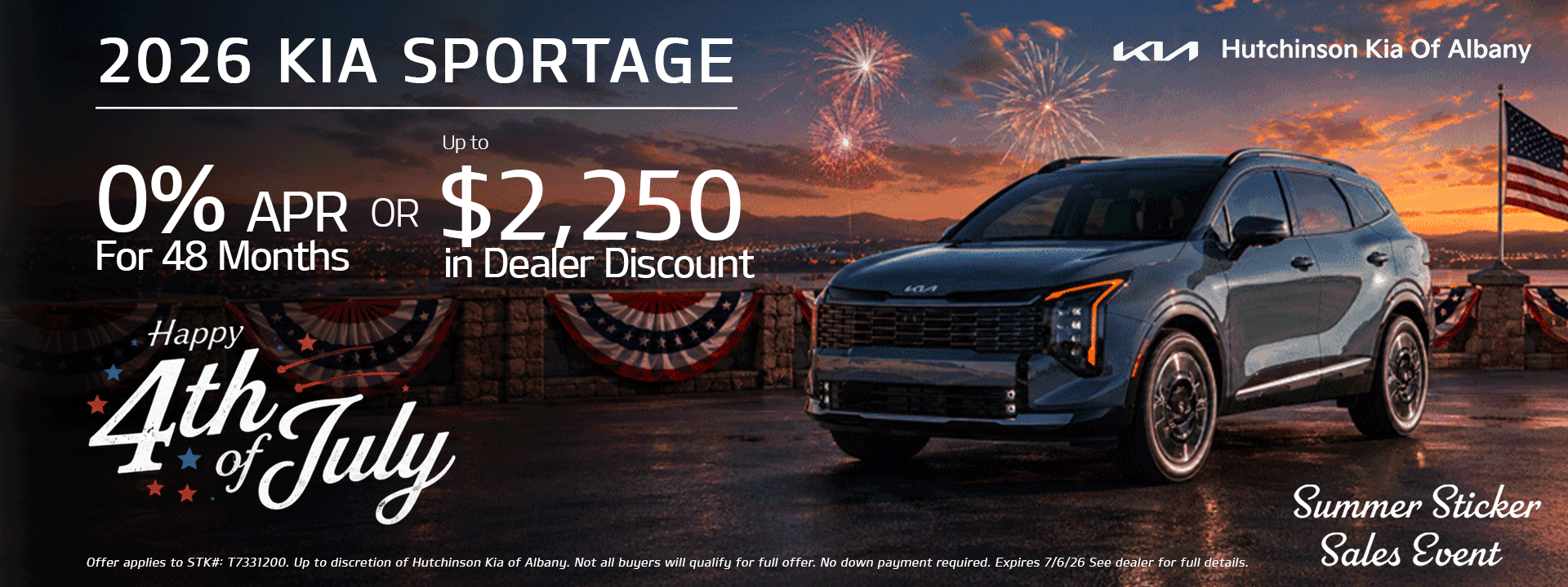 Kia Sportage Offer