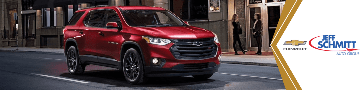 Chevrolet Traverse Huber Heights OH New Red Chevy Traverse SUV For Sale
