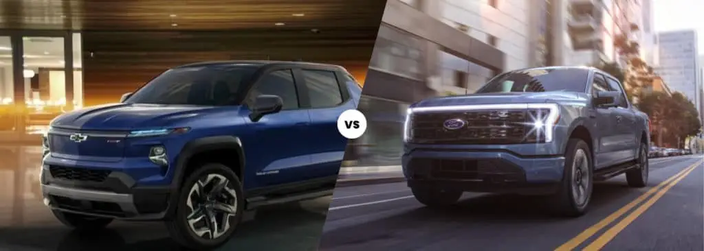 Commercial 2024 Chevrolet Silverado EV Vs. Commercial 2022 Ford F-150 ...