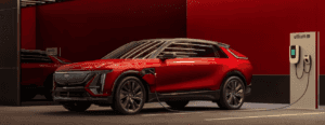 Cadillac Lyriq EV charging