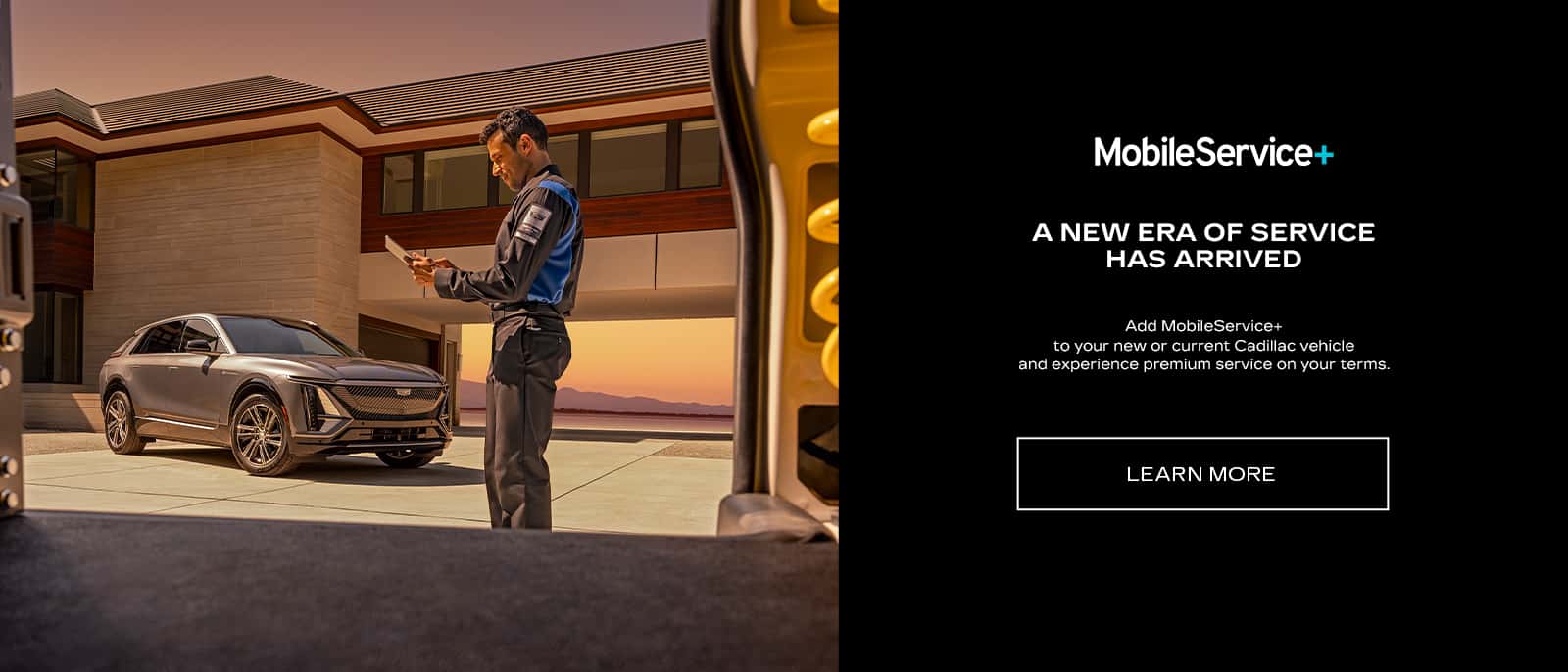 Add Mobile service plus to your cadillac vehicle and experience premium service on your terms