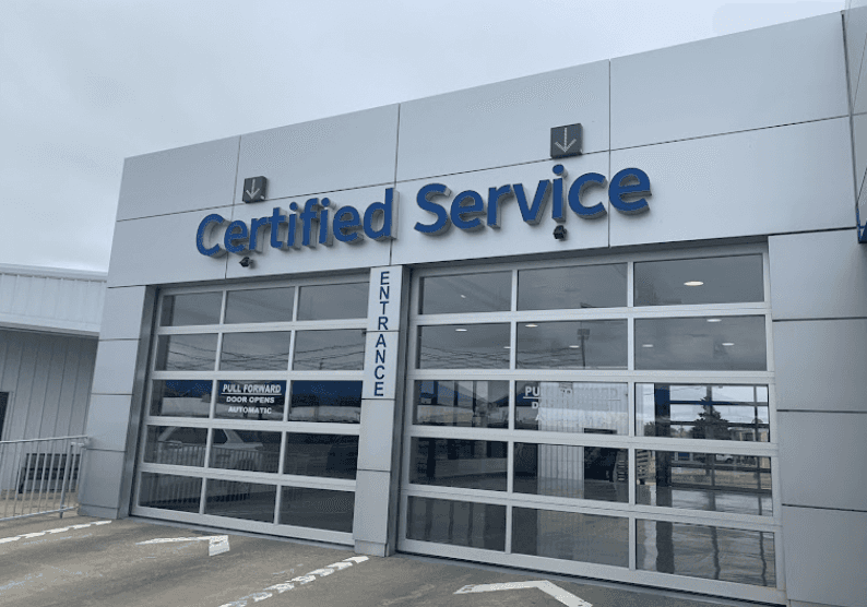 Certified Service - service garage