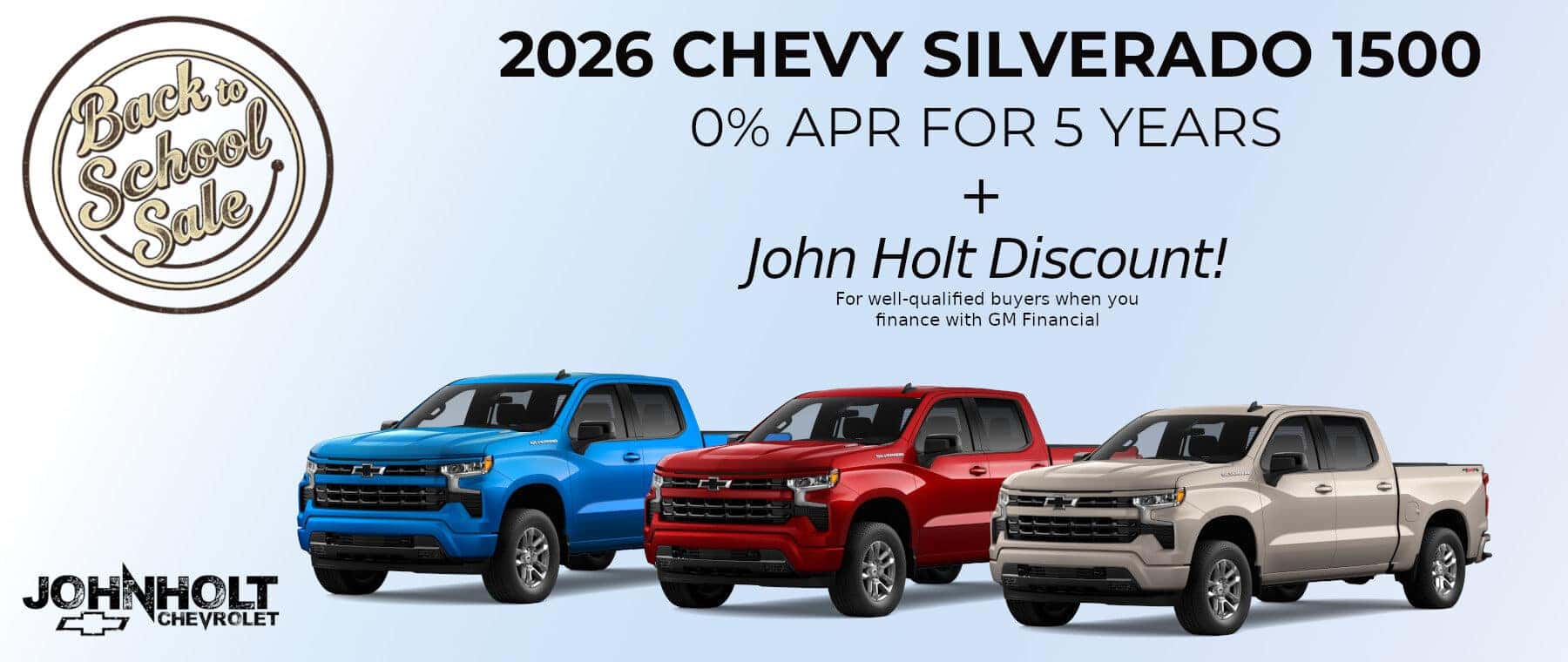 Silverado discounts john holt chevrolet