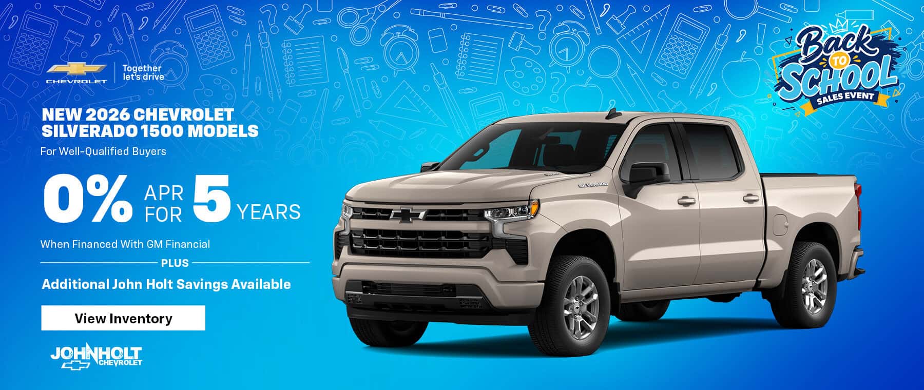 New 2026 Chevrolet Silverado 1500 Models