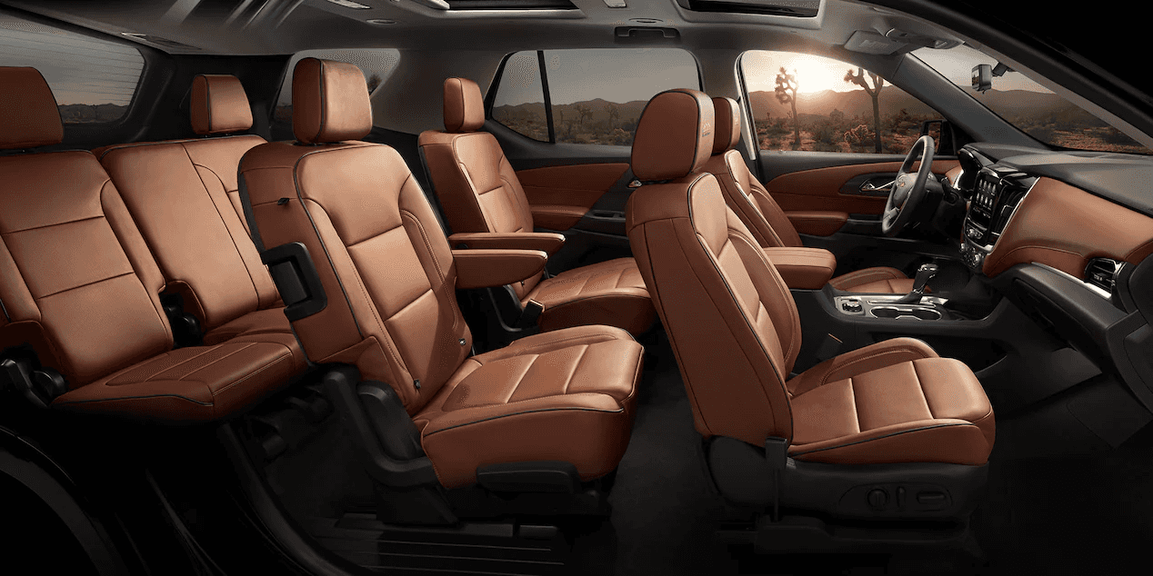 Luxurious Seating in the 2021 Traverse
