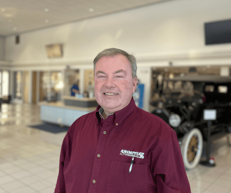 Marty Roth Named Salesman of the Year Knoepfler Chevrolet