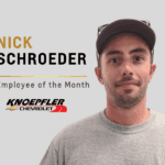 Knoepfler Chevrolet Employee of the Month Photo