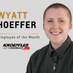 Certificated for Employee of the Month Wyatt Hoeffer