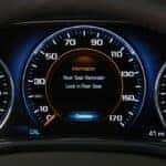 Dashboard with Rear Seat Reminder Alert