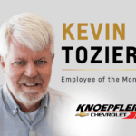 Knoepfler Chevrolet Employee of the Month Kevin Tozier