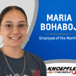 Maria Bohaboj Knoepfler Chevrolet Collision and Detail Center Employee of the Month