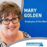 Mary Golden Smiling for Award Photo