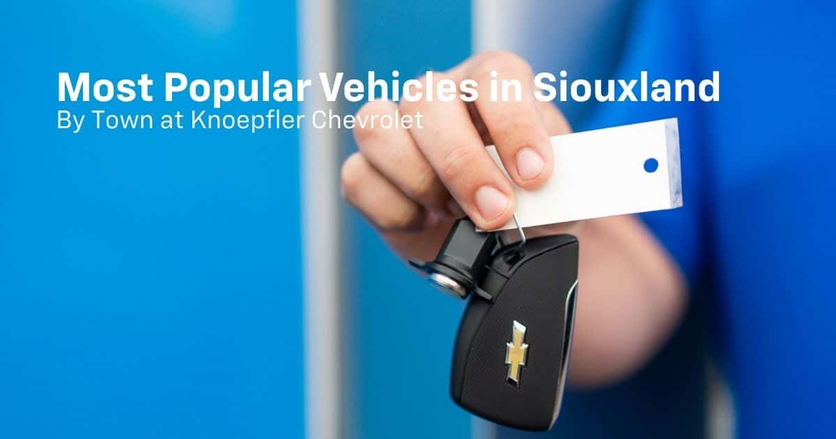 Knoepfler Team Member Holding Chevy Car Keys