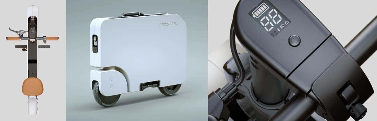 honda motocompacto up close shots showing details