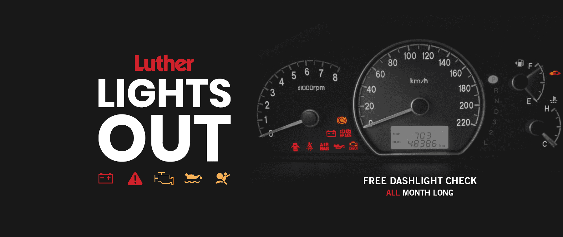 Luther Lights Out Event