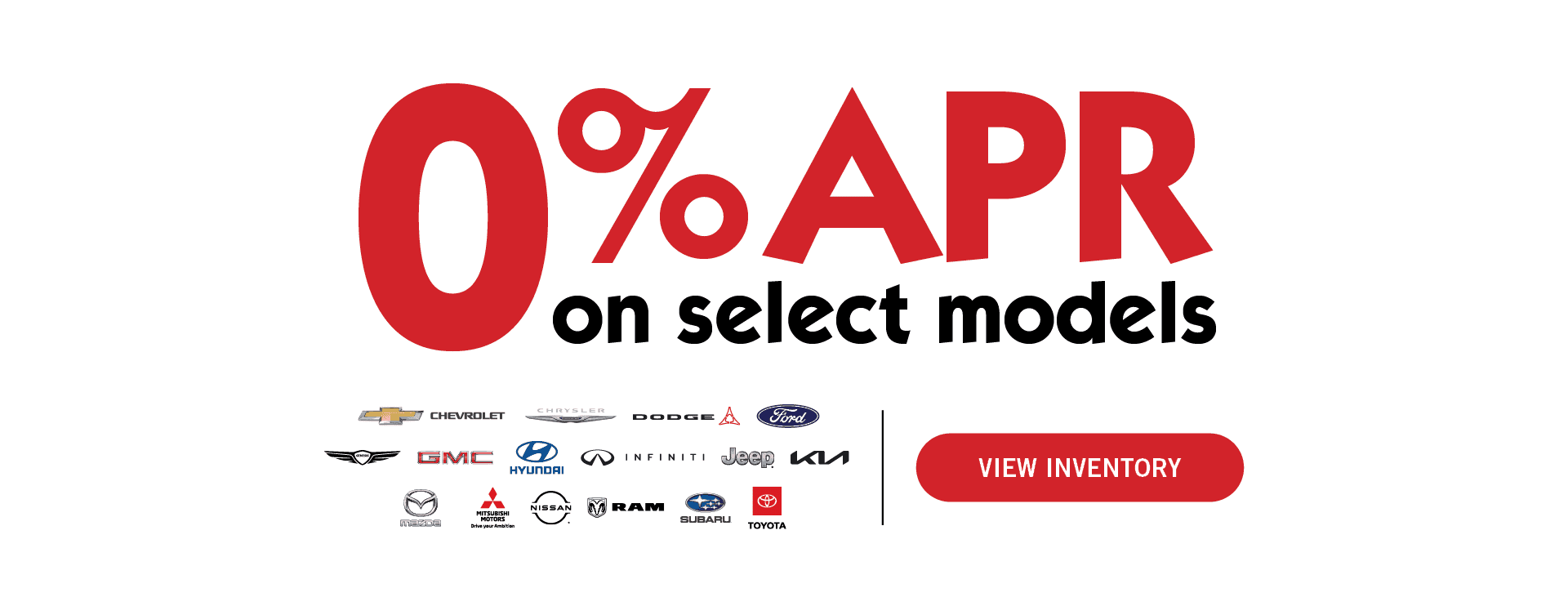 Zero percent APR - July