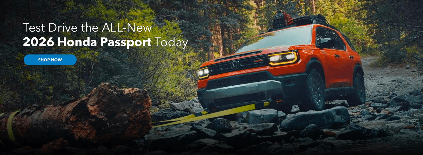 Test Drive the ALL-New 2026 Honda Passport Today