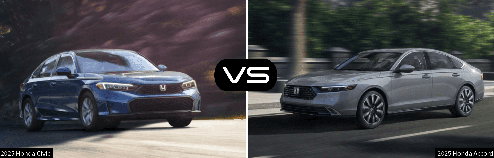 Honda Civic vs Honda Accord