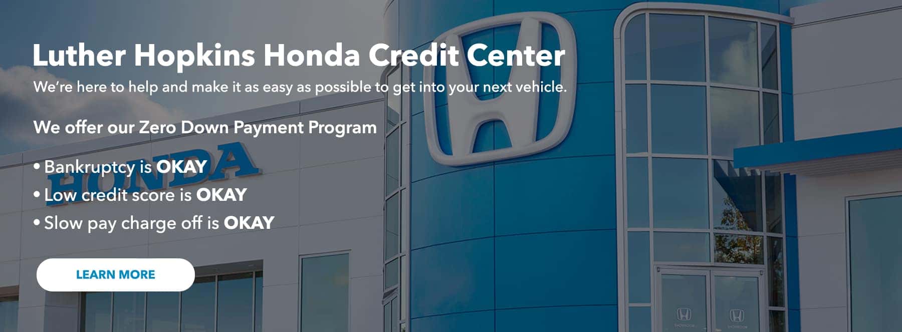 Hopkins Honda Credit Center