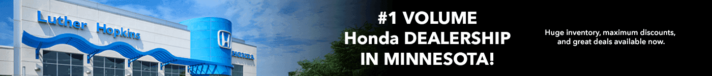 #1 Volume Honda Dealership in Minnesota