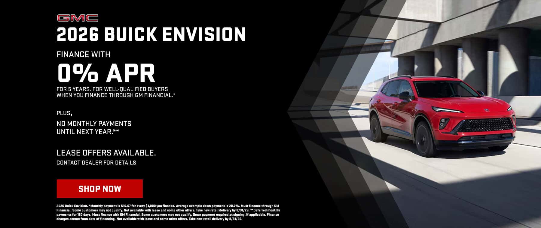 Aug 2026 Envision Offer