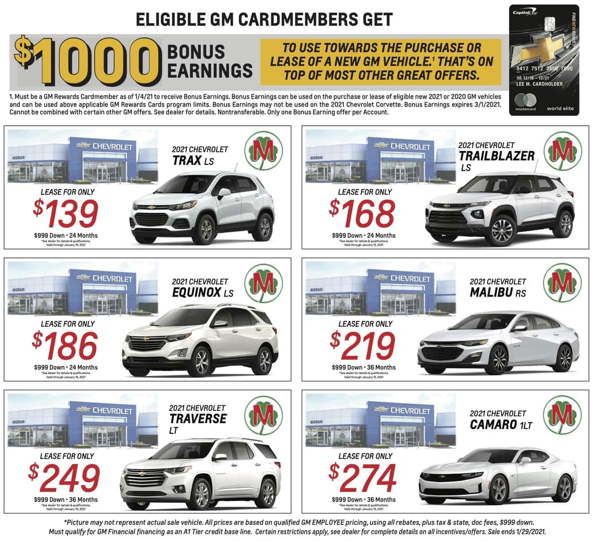 New Newspaper Ad Moran Chevrolet