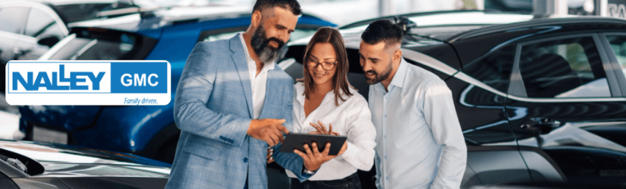 Our dealership staff is telling clients about GMC Incentives available at Nalley GMC.