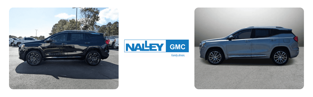 GMC Vehicles are on display and available at Nalley GMC in Brunswick.