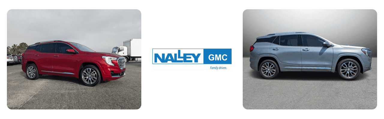 A selection of premium GMC SUVs for sale at Nalley GMC in Brunswick, GA, highlighting a wide range of options and excellent customer service.