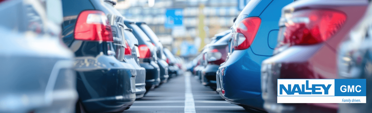 A lineup of high-quality used SUVs available for sale at Nalley GMC in Brunswick, GA