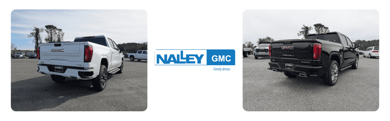 used GMC truck at Nalley GMC dealership in Brunswick.