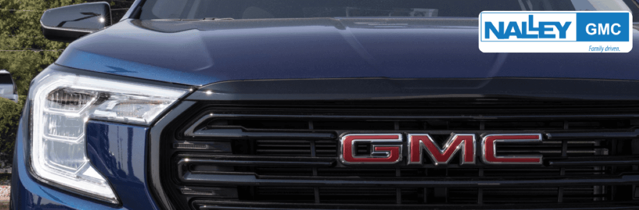 Certified Pre-Owned GMC Acadia parked at Nalley Buick GMC dealership in Brunswick, GA.