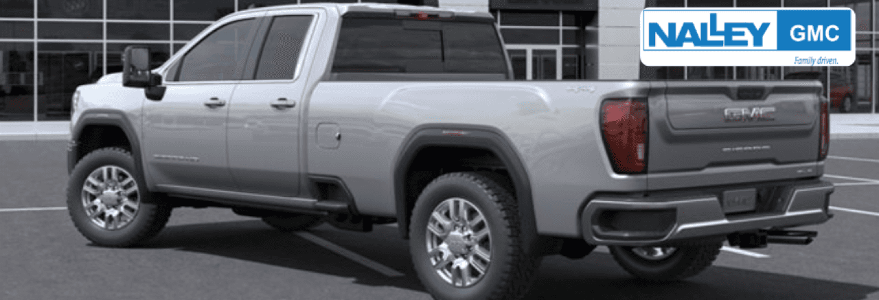 Nalley Buick GMC dealership in Brunswick, GA, with a diverse selection of GMC Sierra 2500 trucks ready for sale.