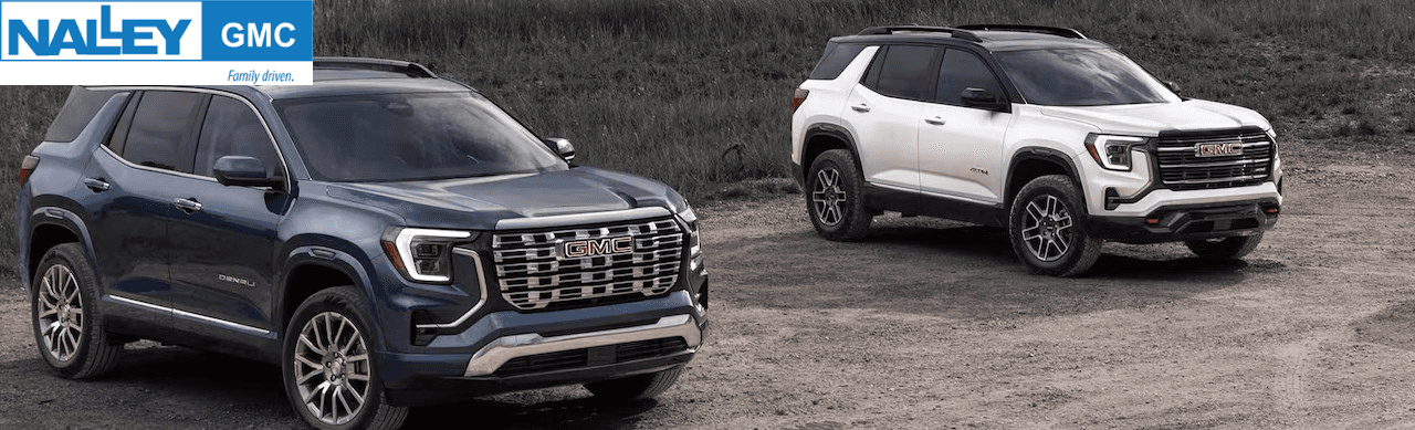 2026 GMC Terrain AT4 compact SUV exterior parked near the Georgia coast