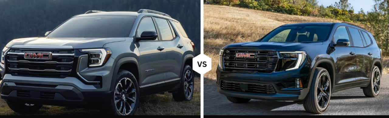 GMC Acadia vs Terrain